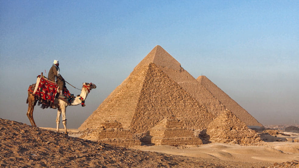 See the pyramids on a cruise down the Nile